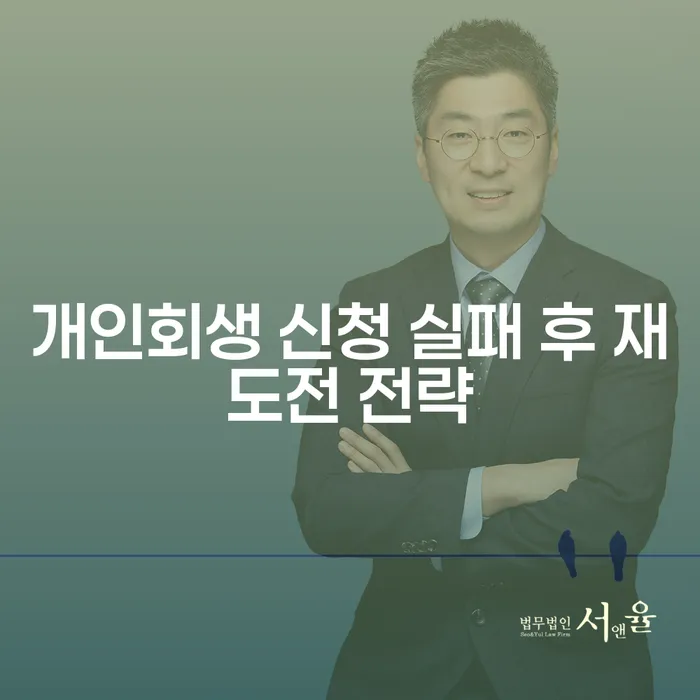 개인회생 신청 실패 후 재도전 전략: 어떻게 다시 일어설 수 있을까요?