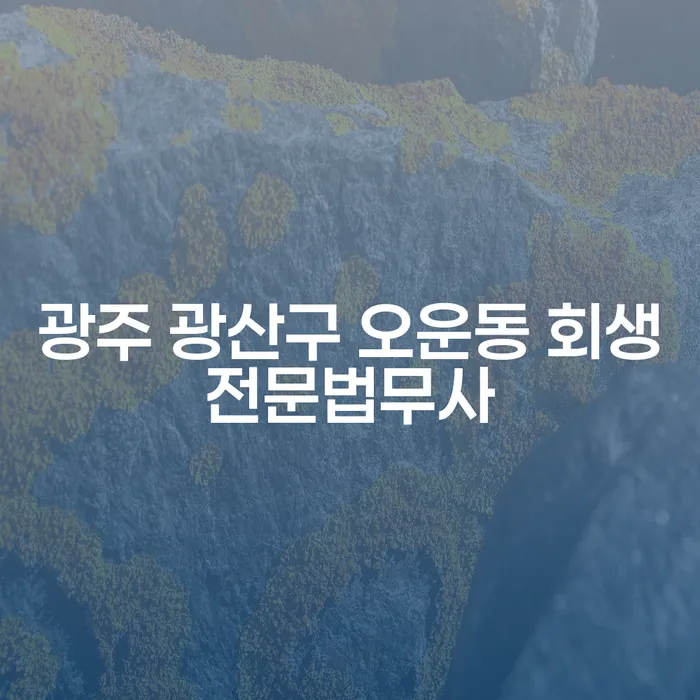 광주 광산구 오운동 회생전문법무사에게 채무불이행 문제를 해결하는 방법은?