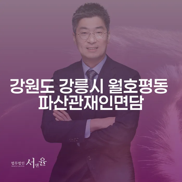강원도 강릉시 월호평동에서 파산관재인 면담을 준비하는 방법은 무엇인가요?
